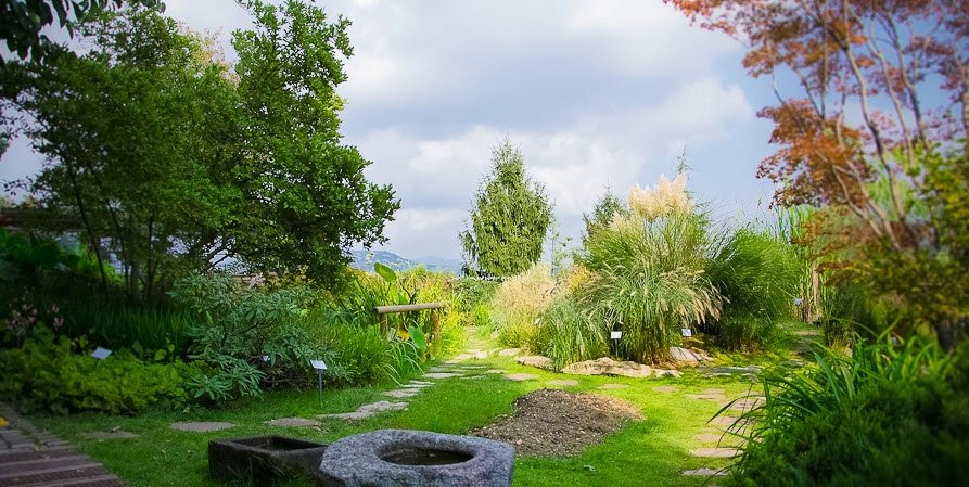 Bergamo Botanical Garden "Lorenzo Rota", Bergamo, Italy, Italy